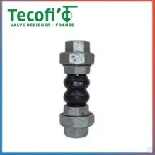 Компенсаторы резиновые антивибрационные резьбовые Tecofi ВР-ВР Серия DI 7140